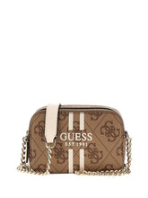 GUESS 1 USCITA Guess Borsa a Tracolla Noelle Ii Crossbody Camera Donna - Marrone Marrone