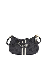 GUESS 1 USCITA Guess Borsa a Tracolla Noelle Ii Top Zip Shoulder Bag Donna Nero Nero