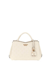 GUESS 1 USCITA Guess Borsa A Mano Phoebe Girlfriend Satchel Donna - Off White Off White Logo