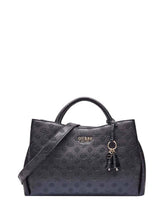 GUESS 1 USCITA Guess Borsa A Mano Phoebe Lrg Girlfriend Satchel Donna - Nero Black Logo