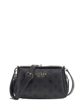 GUESS 1 USCITA Guess Borsa a Tracolla Donna Phoebe Mini Crossbody Bag Black Logo - Nero Black Logo