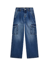 GUESS 1 USCITA Guess Jeans Rigid Cargo - Denim Blu