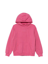 GUESS 1 USCITA Guess Felpa Oversize Hooded Ls - Rosa Rosa