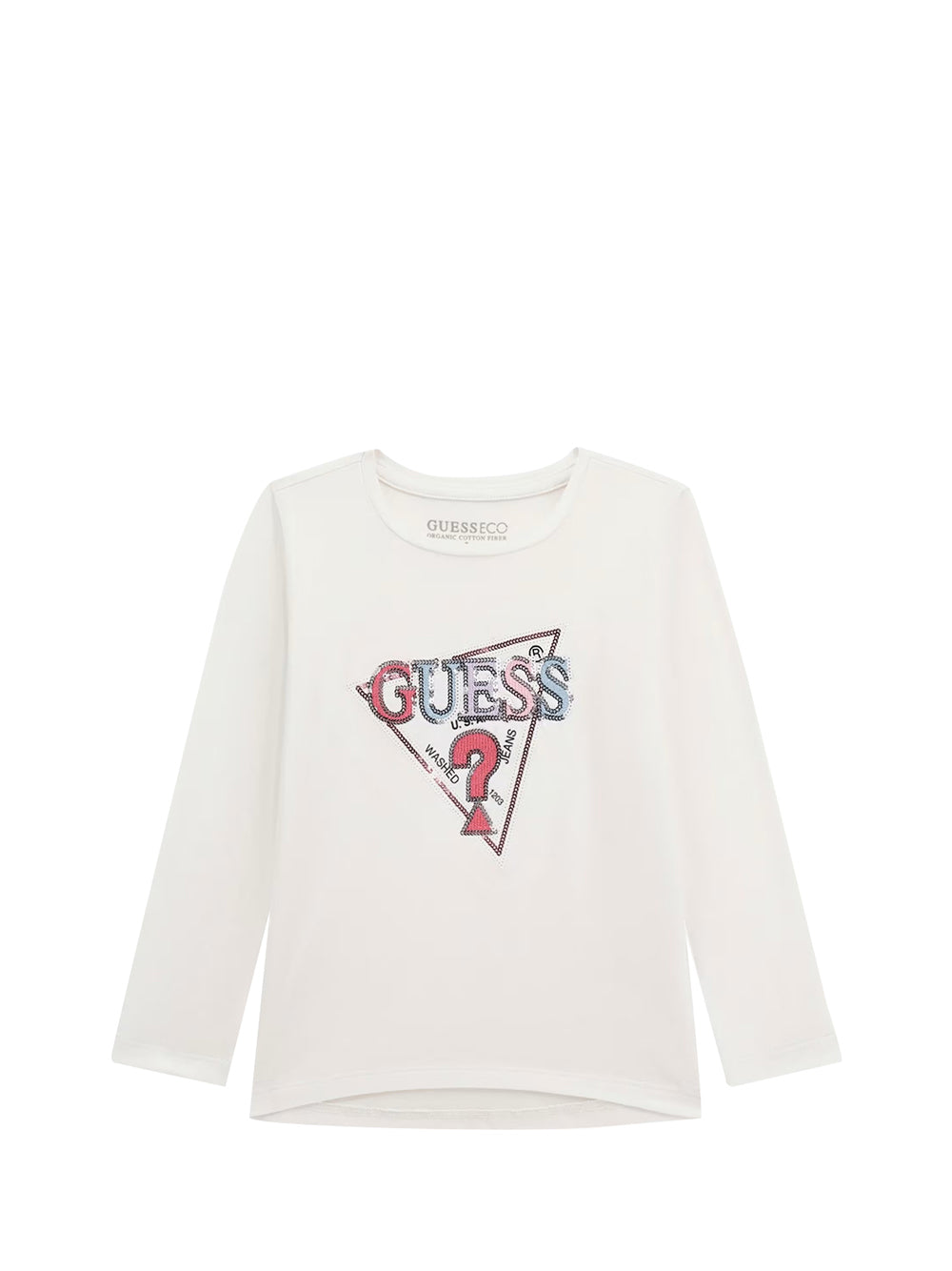 GUESS 1 USCITA Guess T-Shirt Active Top Kid Bimba - Bianco Bianco