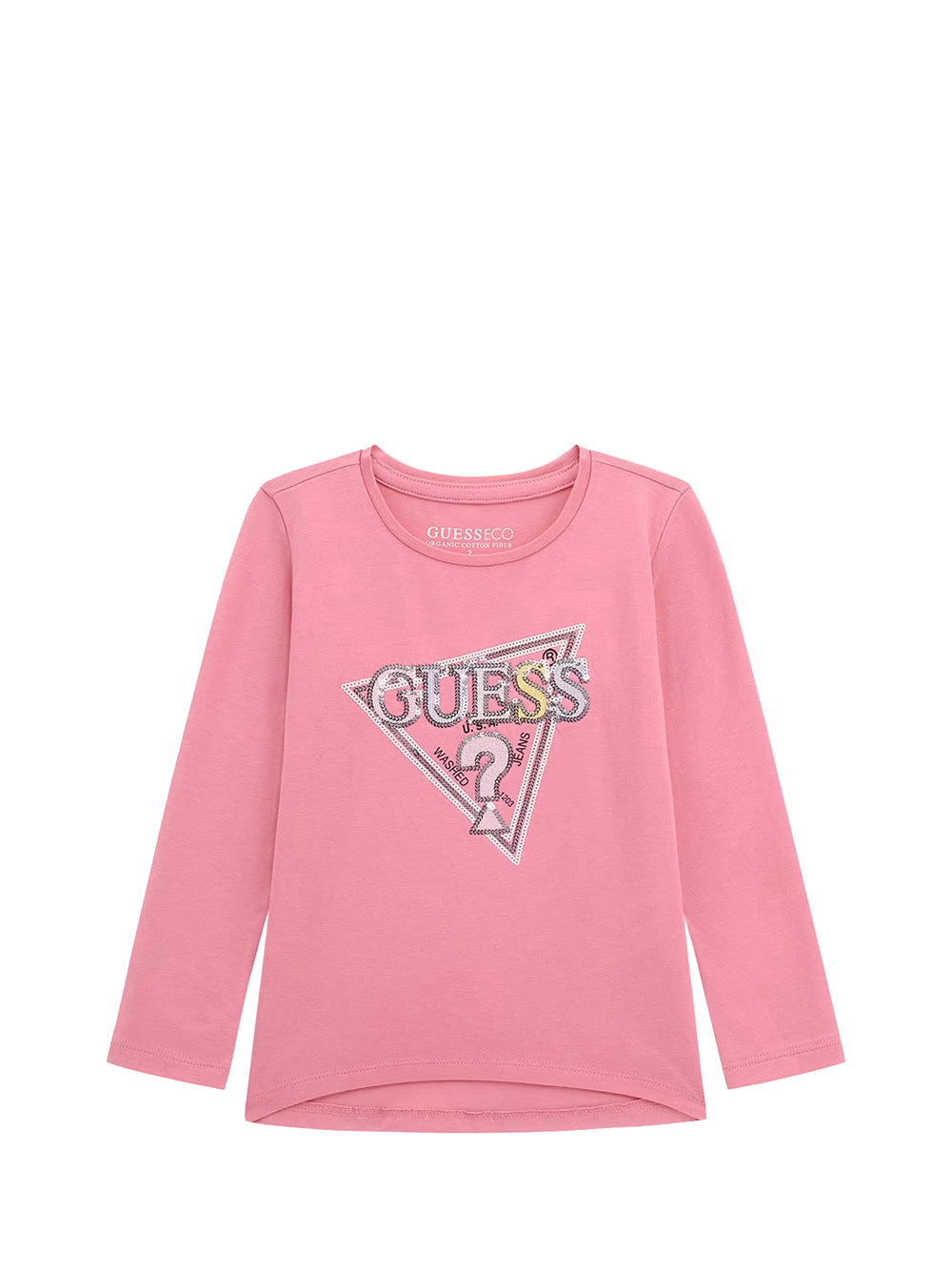GUESS 1 USCITA Guess T-Shirt Active Top Kid Bimba - Rosa Rosa