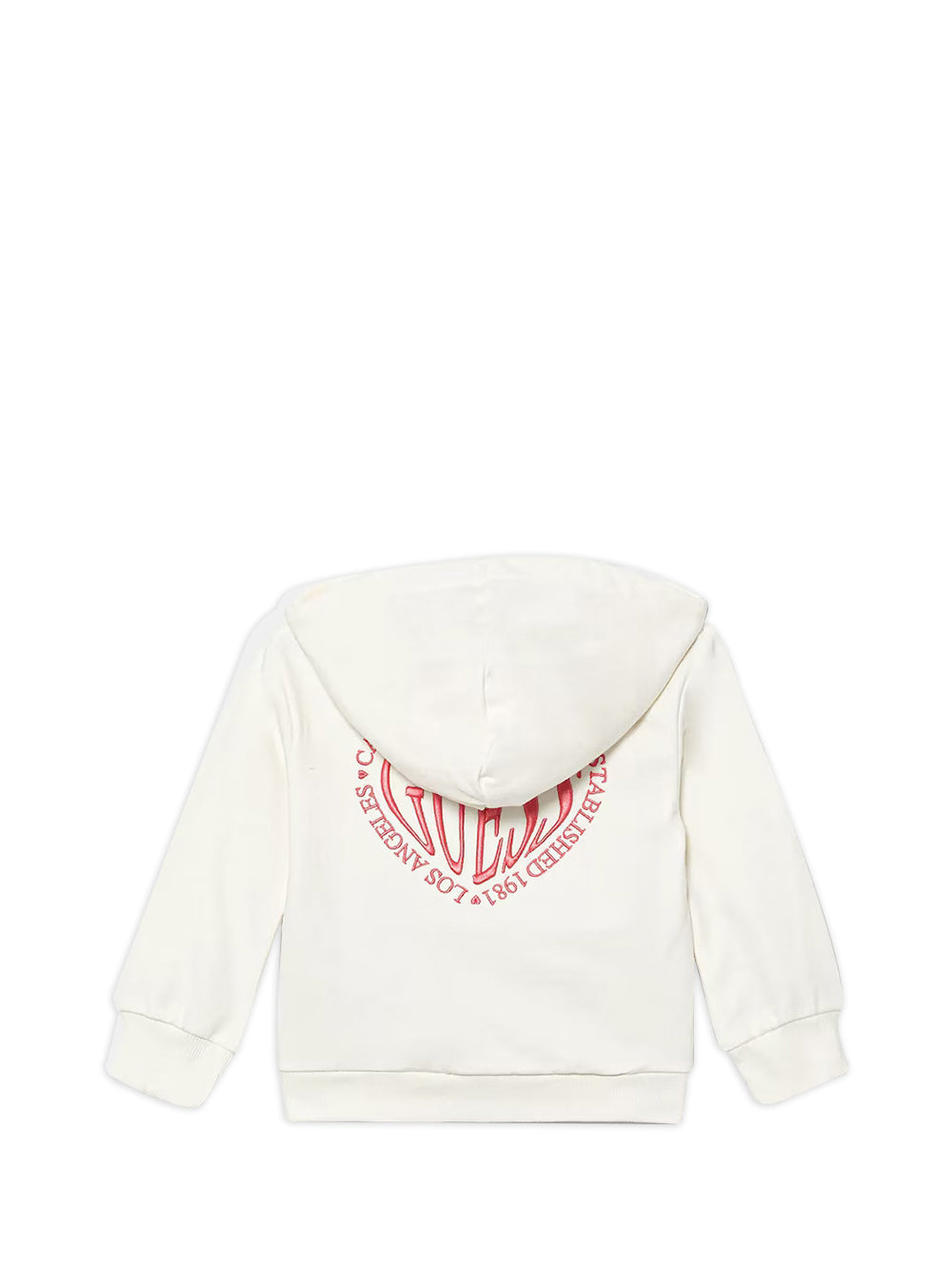 GUESS 1 USCITA Guess Felpa Hooded Ls Active - Bianco Bianco