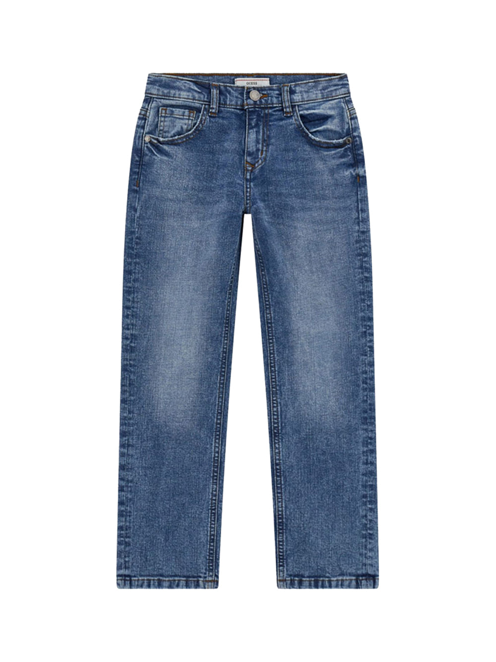 GUESS 1 USCITA Guess Jeans Comfort Dnm Straight Denim Indigo Salt And Pepp