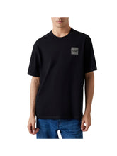 GUESS 1 USCITA Guess Ss Cn Patch At Chest T-Shirt Uomo Nero Nero