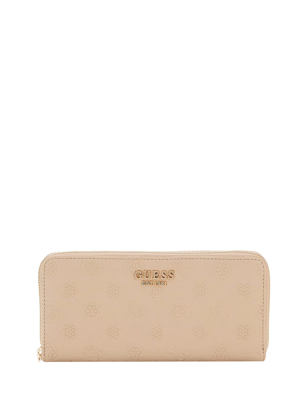 GUESS 1 USCITA Guess Portafoglio Phoebe Slg Large Zip Around Donna Beige Beige