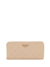 GUESS 1 USCITA Guess Portafoglio Phoebe Slg Large Zip Around Donna Beige Beige