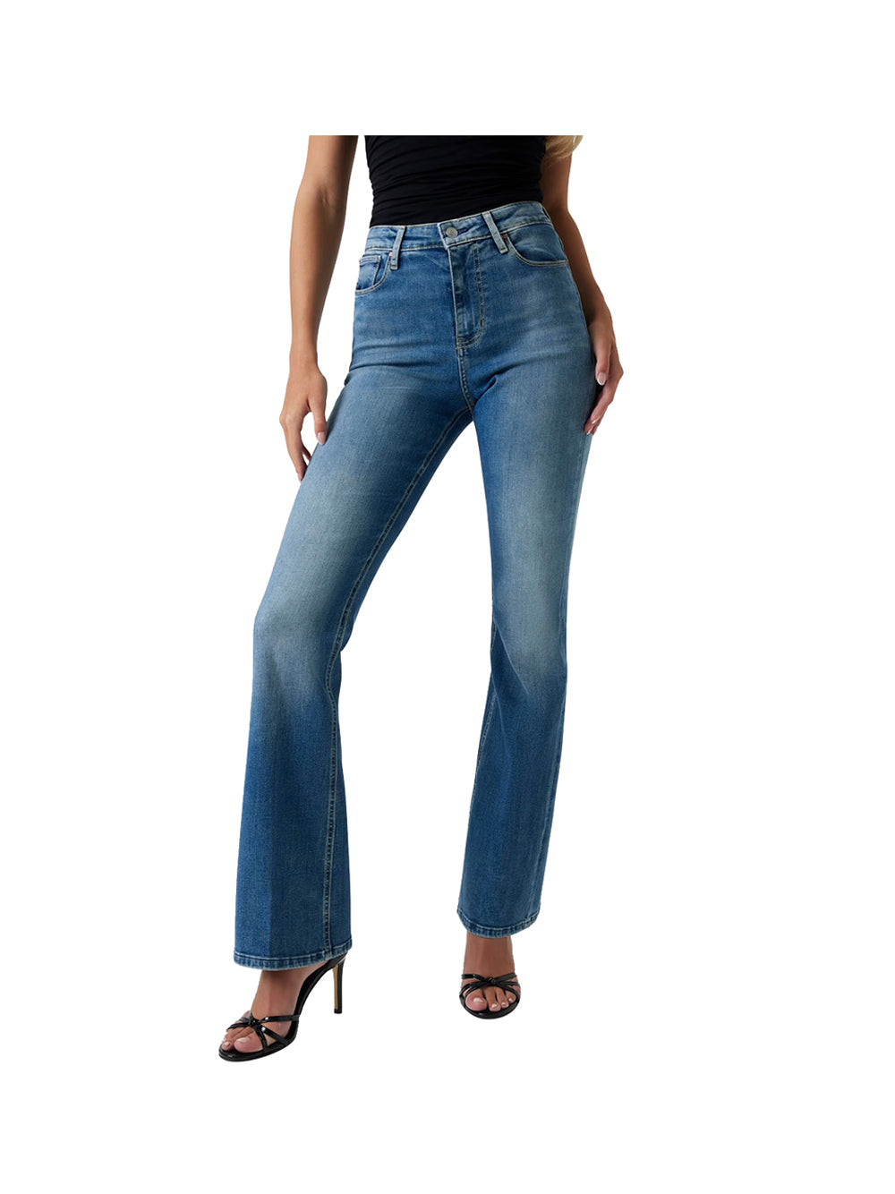 GUESS 1 USCITA Guess Jeans Sexy Flare Donna Denim - Blu DENIM