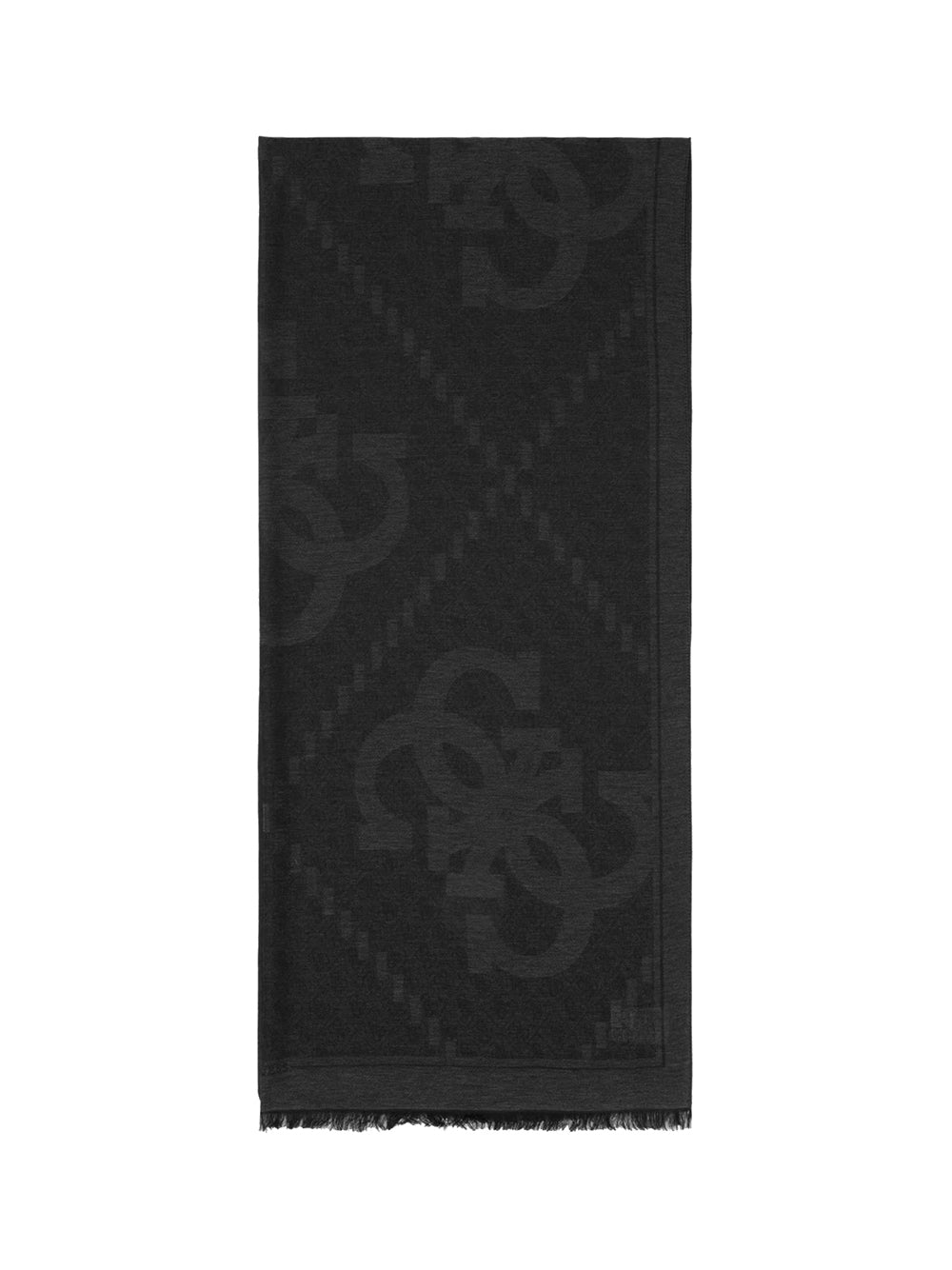 GUESS 2 USCITA Sciarpa Guess Jacquard - Nero Nero
