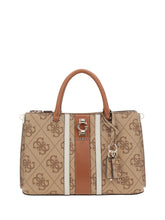 GUESS 2 USCITA Borsa A Mano Guess Erenia 4G logo - Marrone Marrone