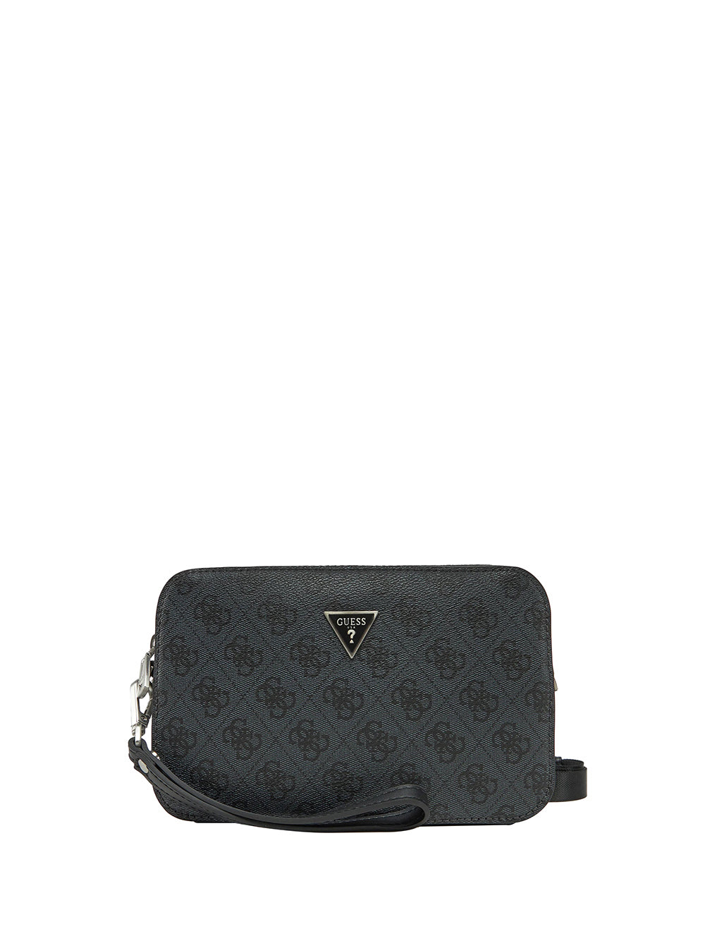 GUESS 2 USCITA Guess Milano Camera Bag S Pochette Uomo Nero Nero