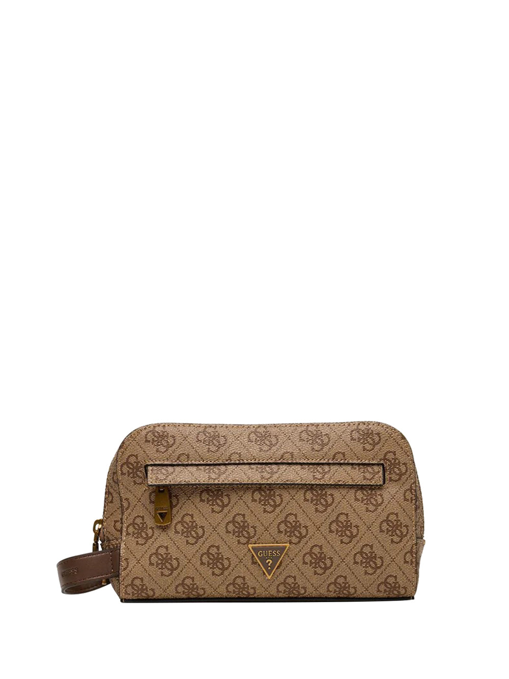 GUESS 2 USCITA Guess Pochette Uomo Beige Brown - Beige Beige Brown