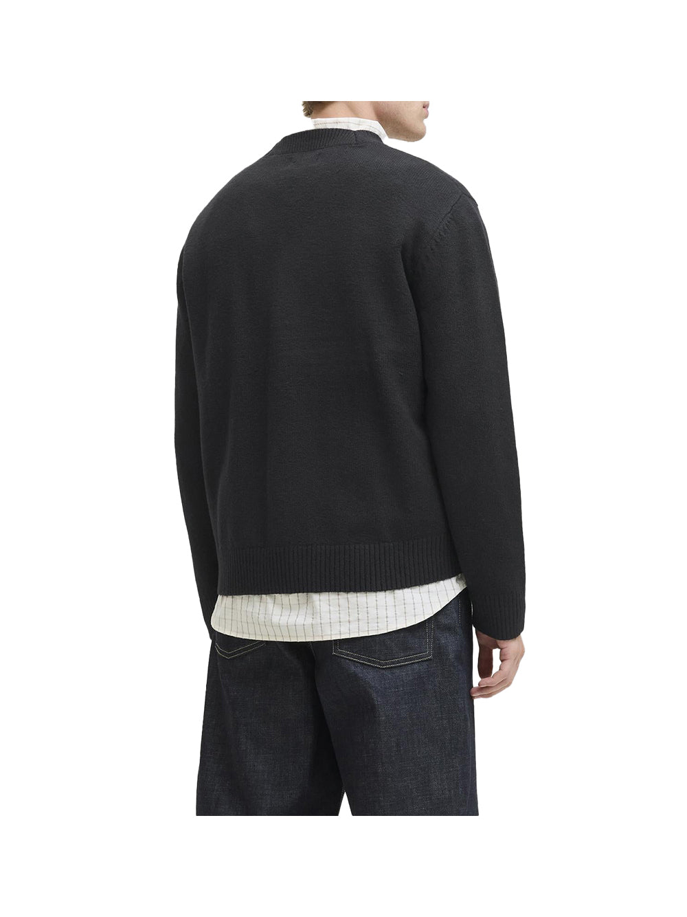 JACK&JONES MAIN 3 Cardigan Jacl&Jones Jornorrebro Knit - Nero Nero
