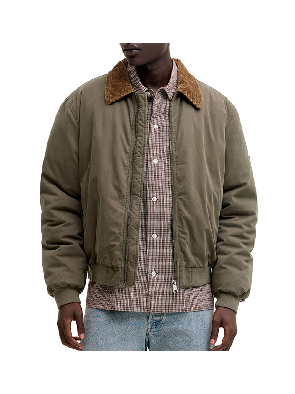 JACK&JONES MAIN 4 Giubotto Jack&Jones Gabriel Washed - Verde CROCODILE