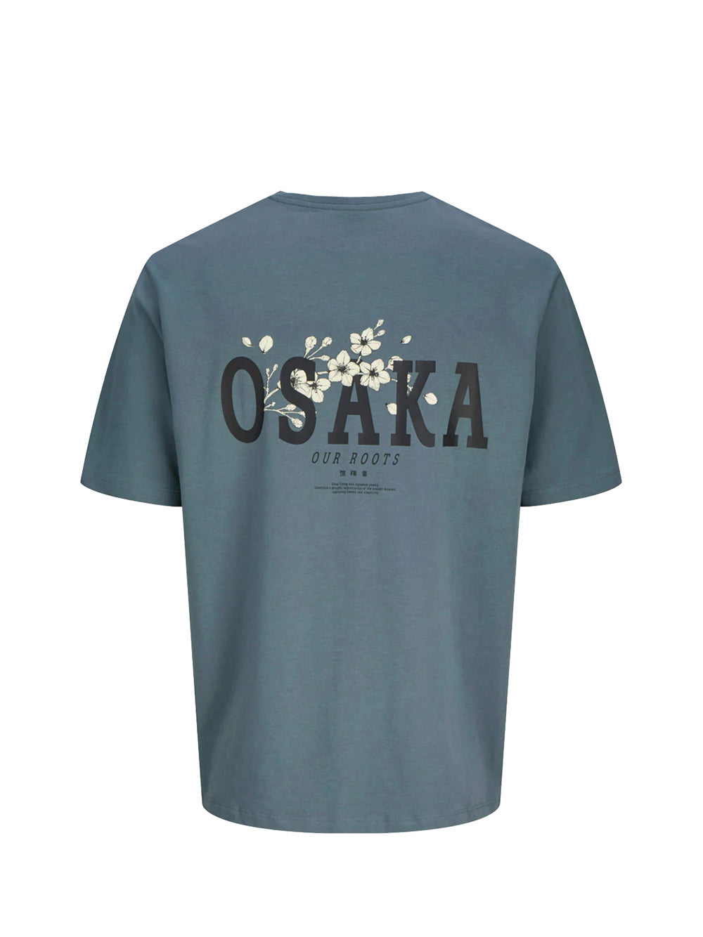 JACK&JONES PRE T-Shirt Jack&Jones Jjkenji Tee Ss Crew - Azzurro Blu