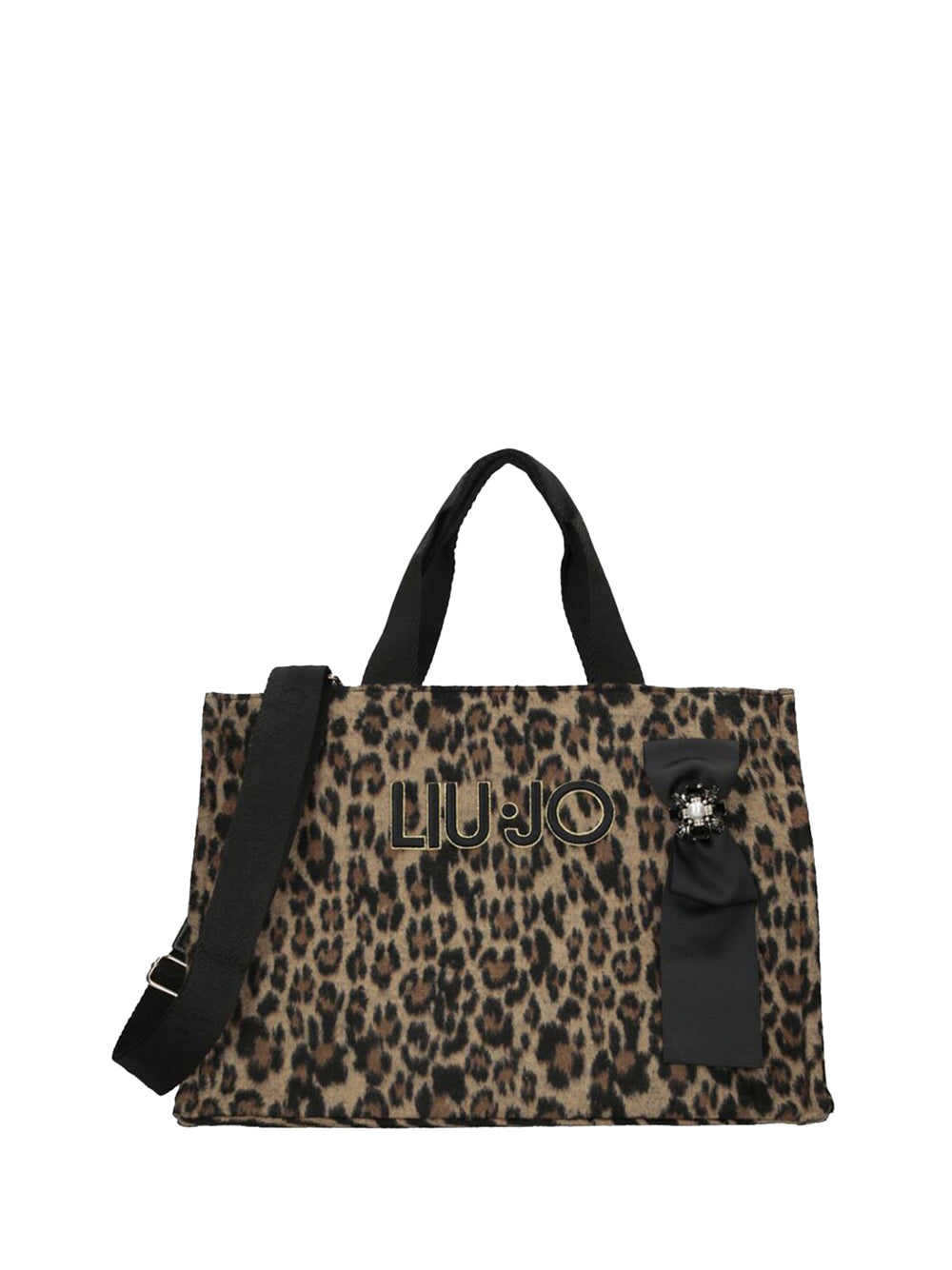 LIU JO SOFT1 Liu Jo Borsa a Mano Donna Animalier - Multicolore ANIMALIER