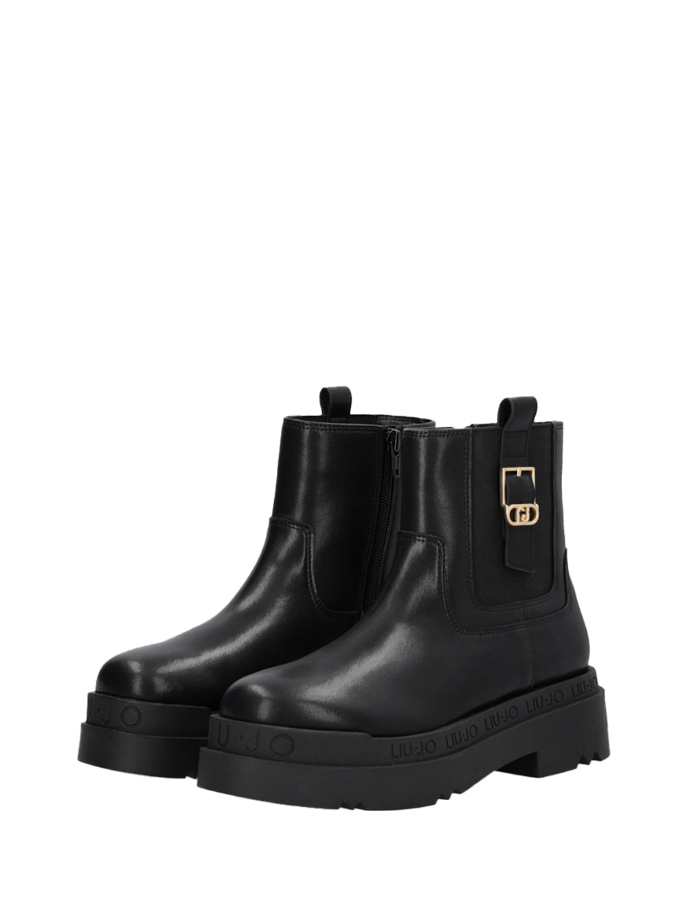 LIUJO CALZ. DRESS 2USCITA Stivaletti Platform Liu Jo In Pelle - Nero Nero