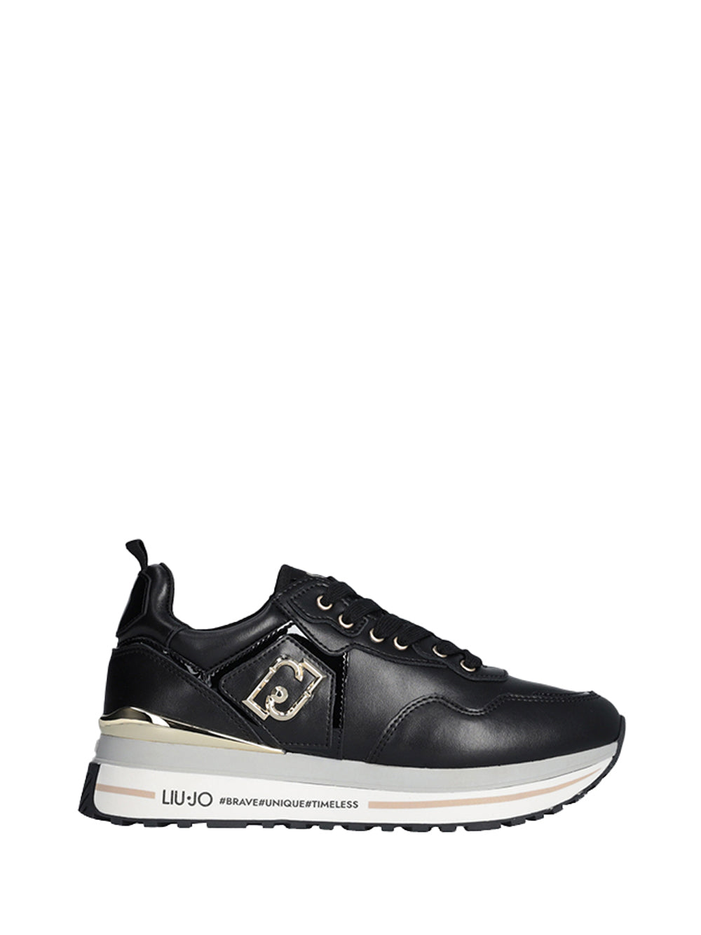 LIUJO CALZATURE SPORT Liu Jo Sneakers Maxi Wonder 01 Nero Nero