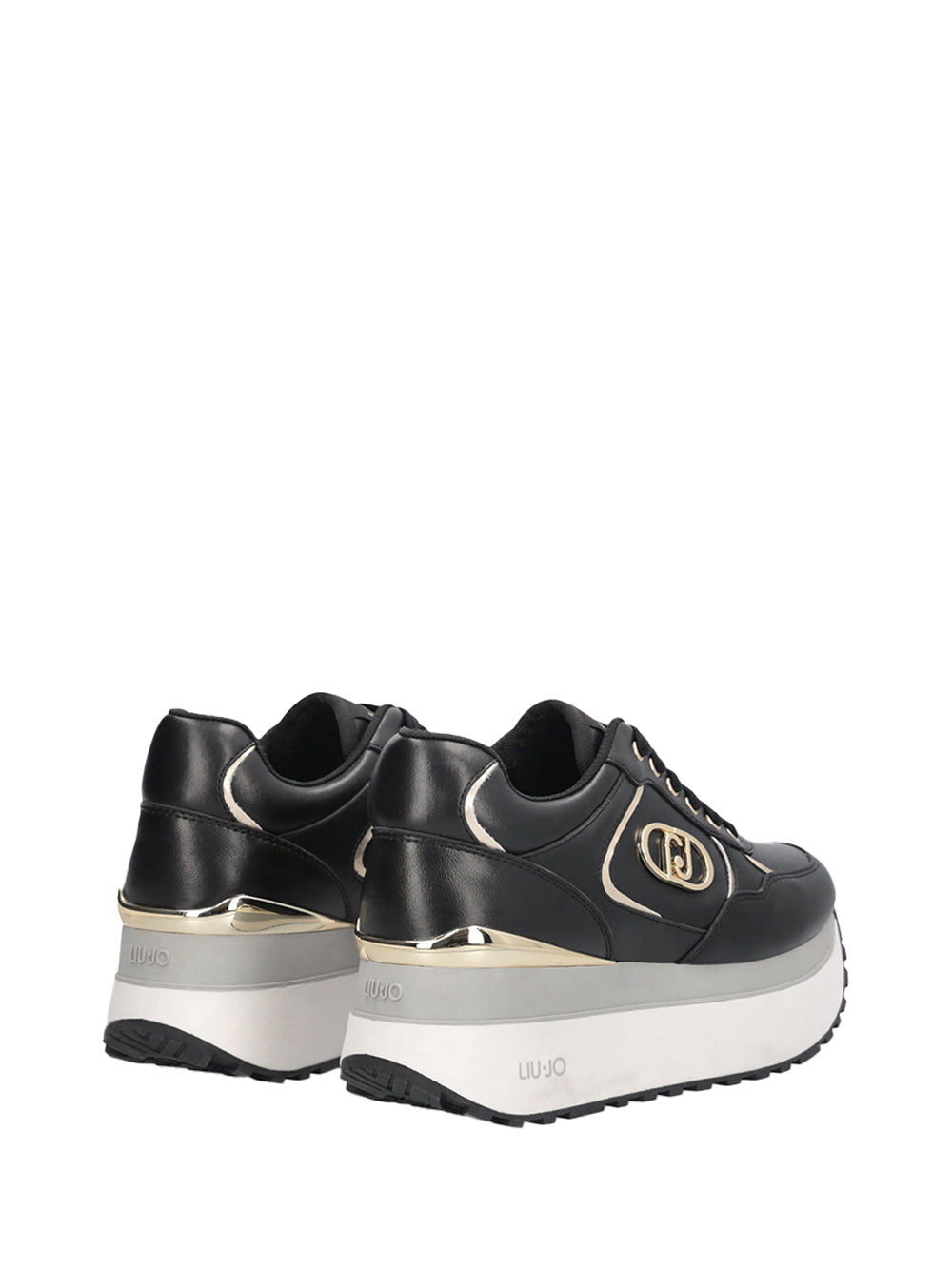 LIUJO CALZATURE SPORT Liu Jo Sneakers Maxi Wonder Plus 01 Nero Nero