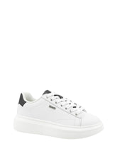 LIUJO CALZATURE SPORT Sneakers Babol 01 Liu Jo In Pelle Bottalata - Bianco Bianco/nero