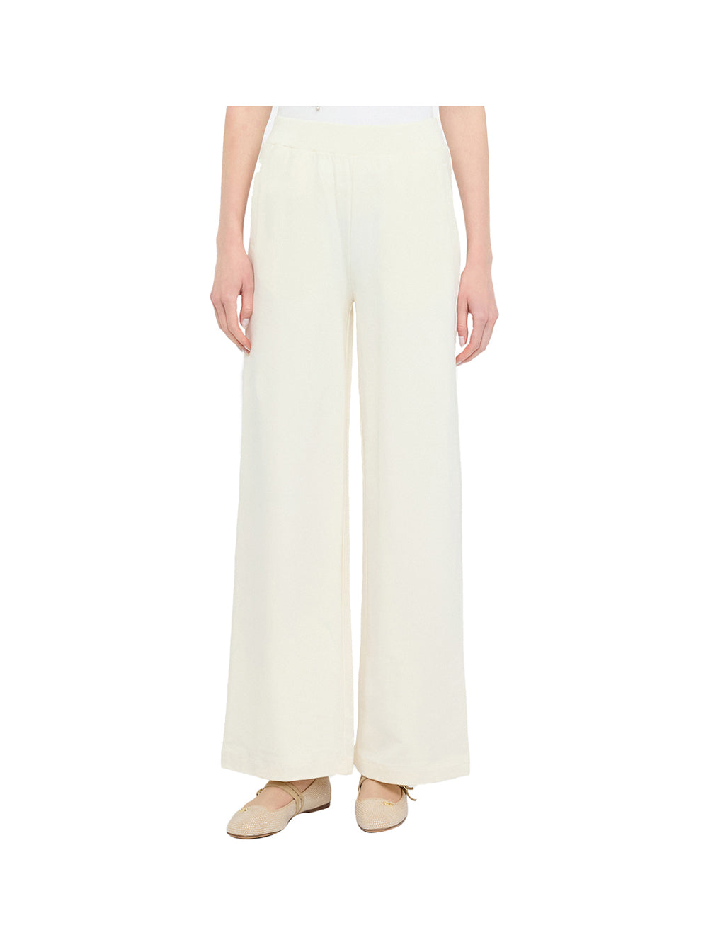 LIUJO SPORT Liu Jo Pantatuta Donna Bianco Latte - Bianco Bianco Latte