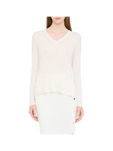 LIU.JO WHITE Maglia Liu Jo Maniche Lunghe Donna - Bianco Bianco Lana