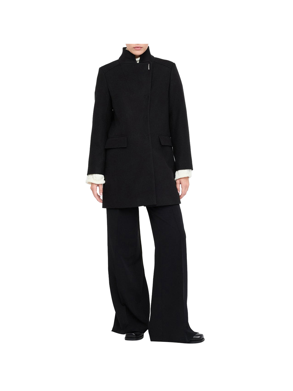 LIU.JO WHITE Liu Jo Cappotto Donna Nero Nero