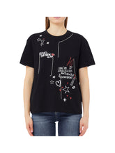 LIU.JO WHITE T-Shirt Liu Jo - Nero Nero/Graffiti Liujo