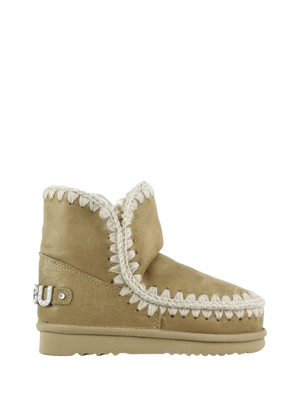 MOU Mou Eskimo 18 Rhinestones Logo - Tobacco TOBACCO