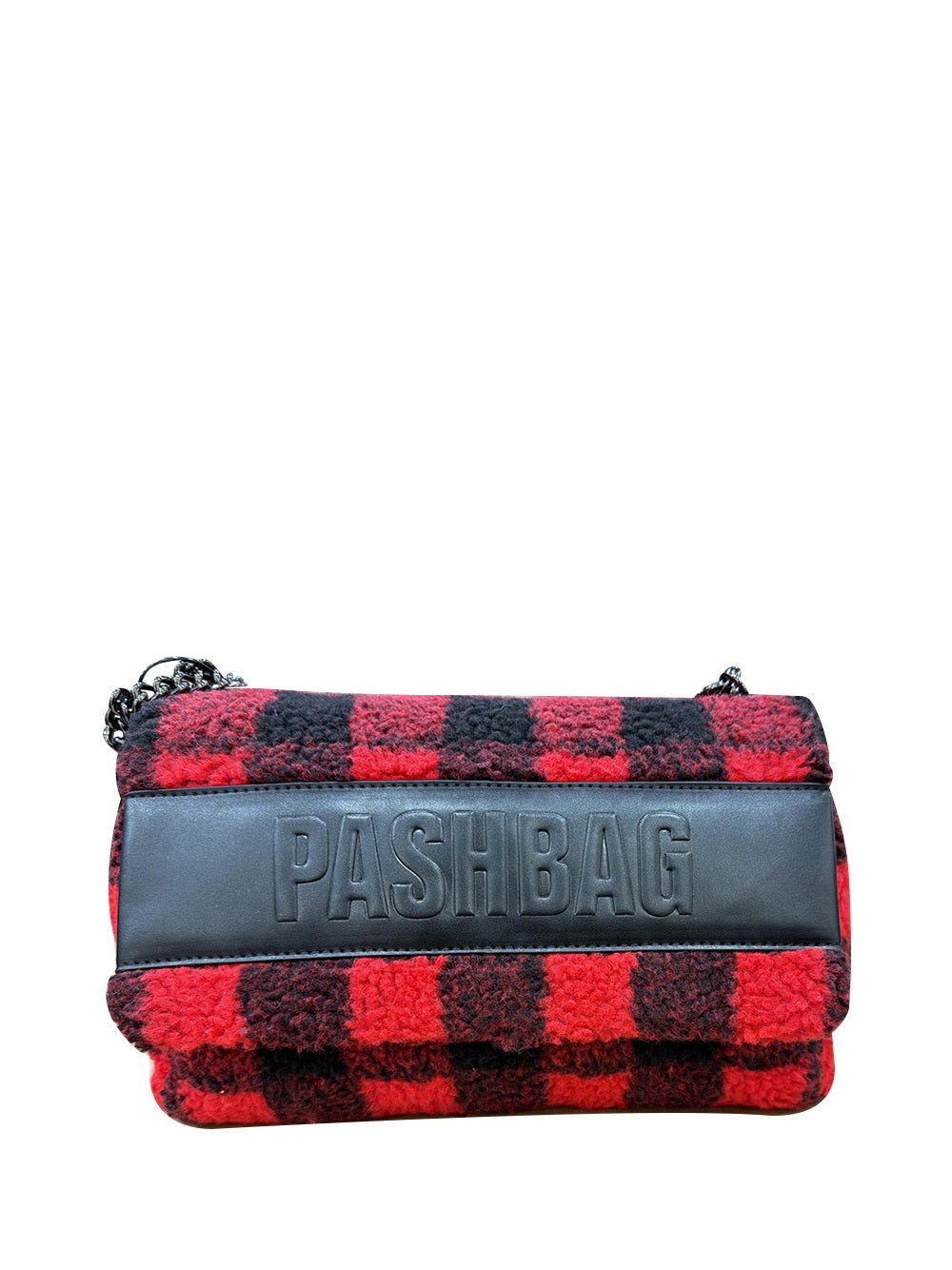 PASH BAG STOCK Borsa a Tracolla Layla Pashbag - Rosso/Nero ROSSO/NERO