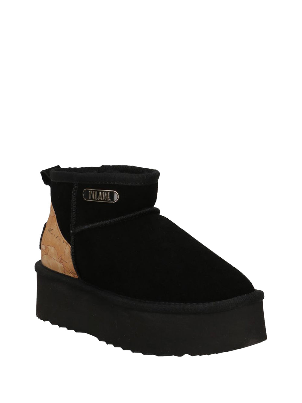 PRIMA CLASSE Alviero Martini Stivaletto Padded Half H50 Nero Nero