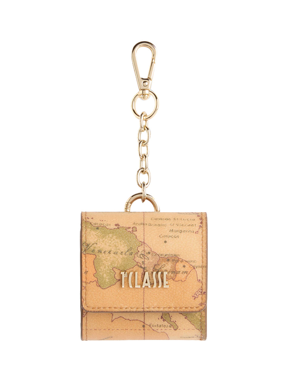 PRIMA CLASSE FLASH Alviero Martini Porta auricolari in tessuto Geo Classic Naturale Naturale