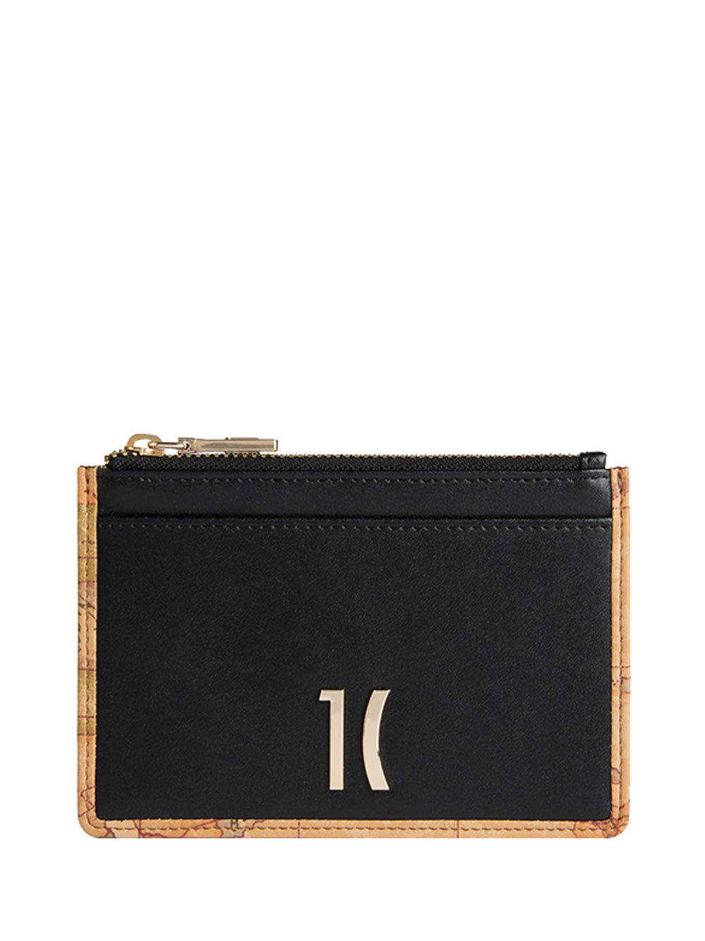 PRIMA CLASSE FLASH Alviero Martini Winter Lux portacarte con zip Nero Nero