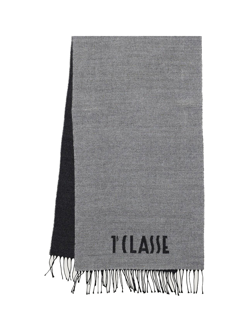 PRIMA CLASSE SETA Sciarpa Alviero Martini Con Logo Piccolo - Grigio Grigio