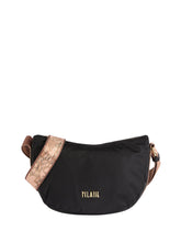 Stormy Nylon tracolla a mezzaluna piccola Nero