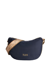 Stormy Nylon tracolla a mezzaluna piccola Blu Notte