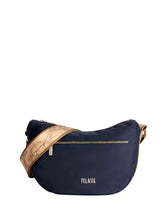 Stormy Nylon tracolla a mezzaluna grande Blu Notte