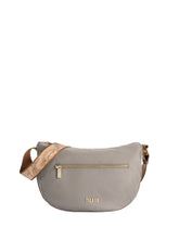 Stormy Nylon tracolla a mezzaluna grande Tortora