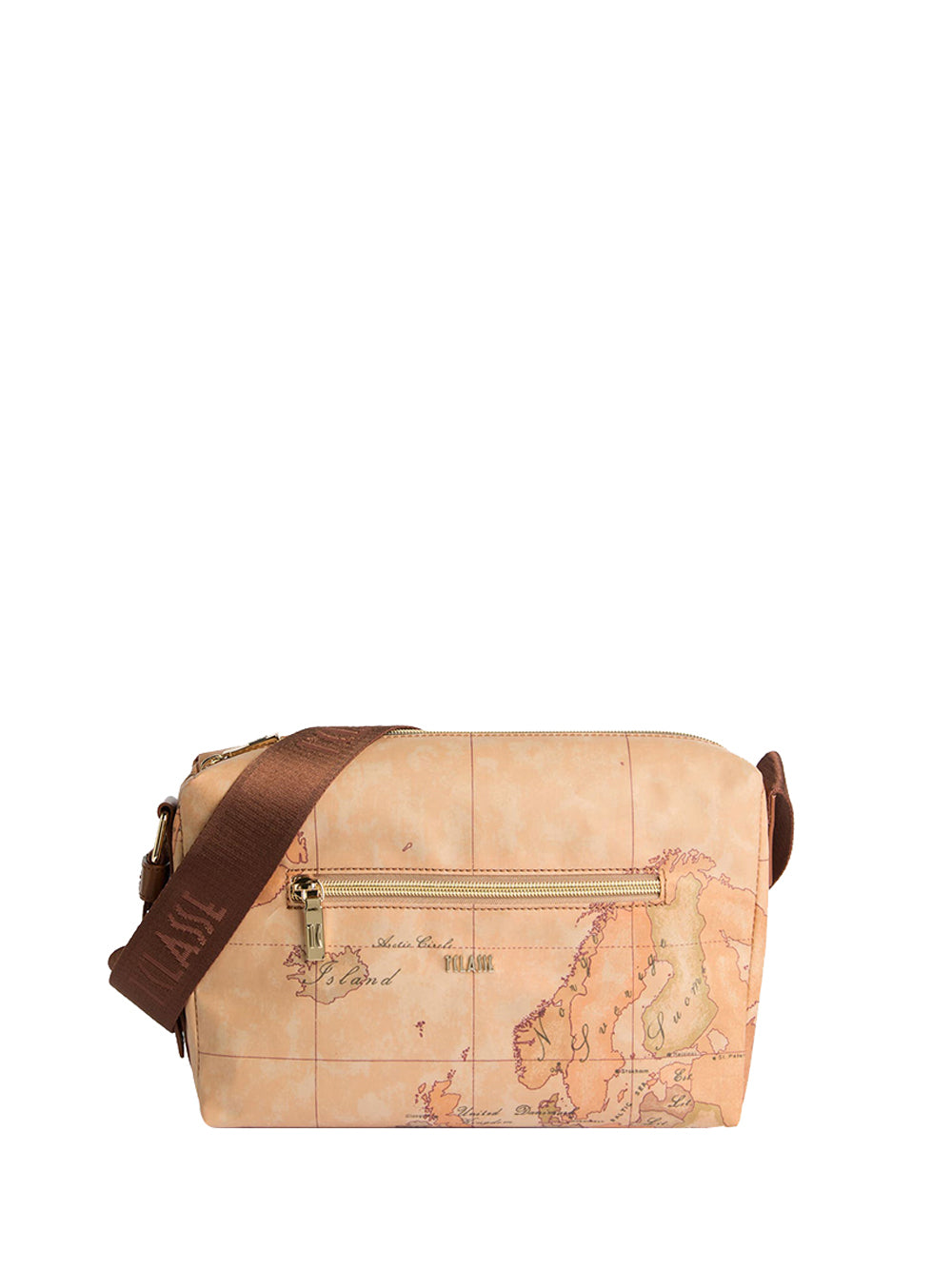 PRIMA CLASSE STAGIONE Alviero Martini Highland Soft tracollina con dettaglio Castagna Castagna