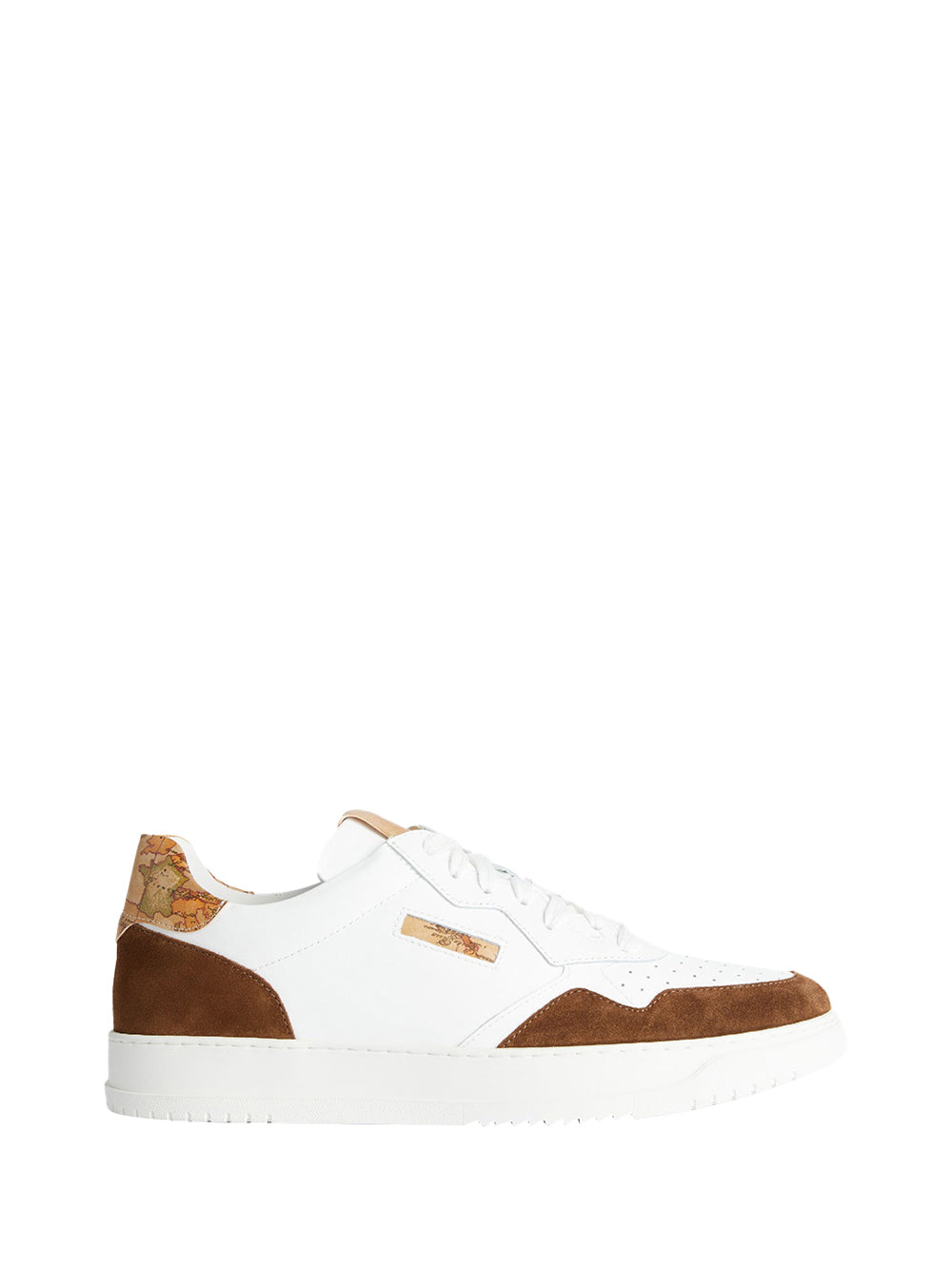 PRIMA CLASSE Sneaker Prima Classe in pelle liscia con dettagli scamosciati Bianco Bianco