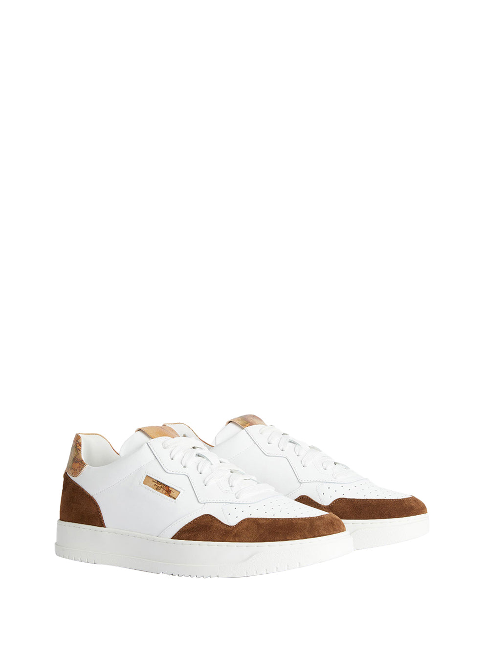 PRIMA CLASSE Sneaker Prima Classe in pelle liscia con dettagli scamosciati Bianco Bianco