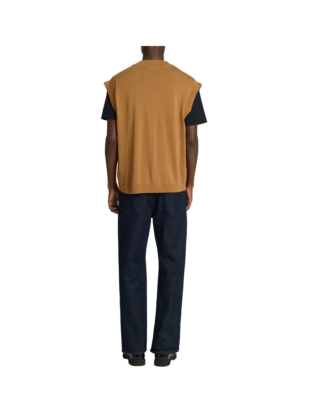 SELECTED STC Gilet Slhtray Selected - Cammello Cammello