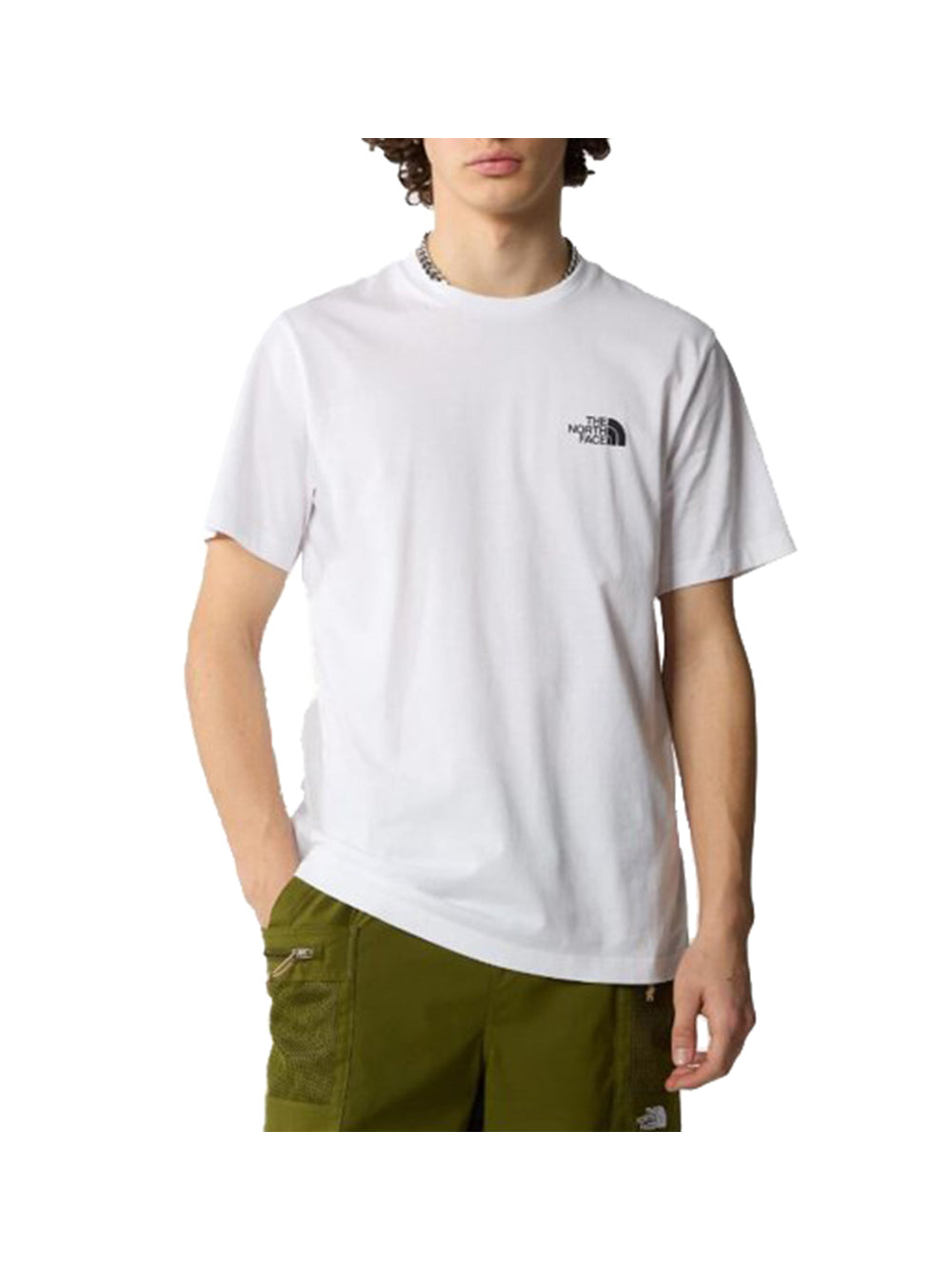 THE NORTH FACE The North Face T-Shirt Uomo Bianco Bianco