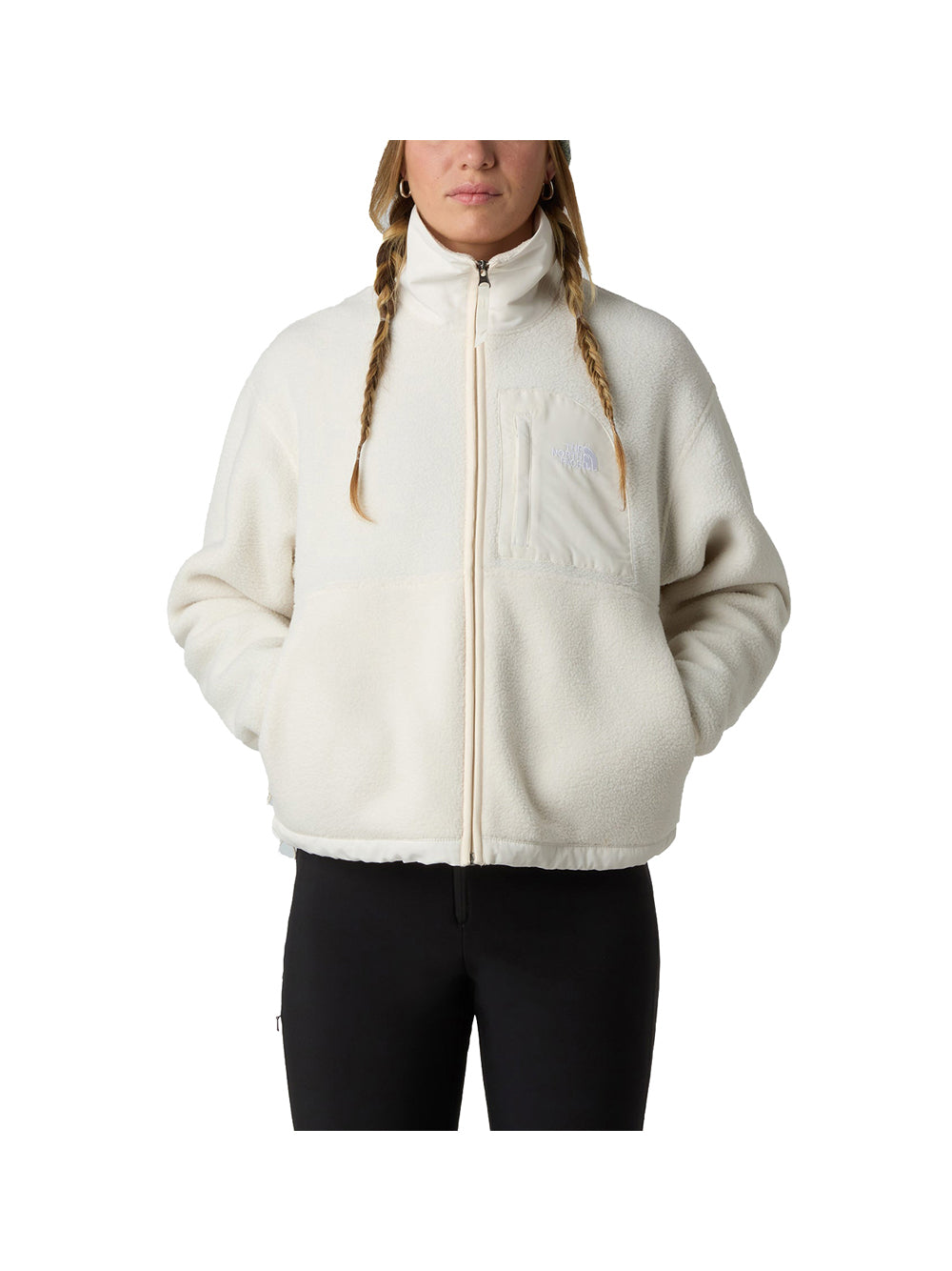 THE NORTH FACE Giacca The North Face In Pile Yumiori Off-Peak - Bianco Bianco