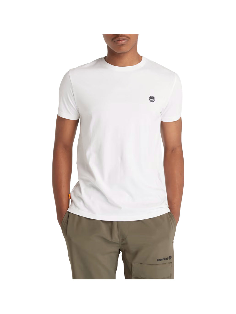 TIMBERLAND Timberland T-Shirt Uomo White - Bianco Bianco