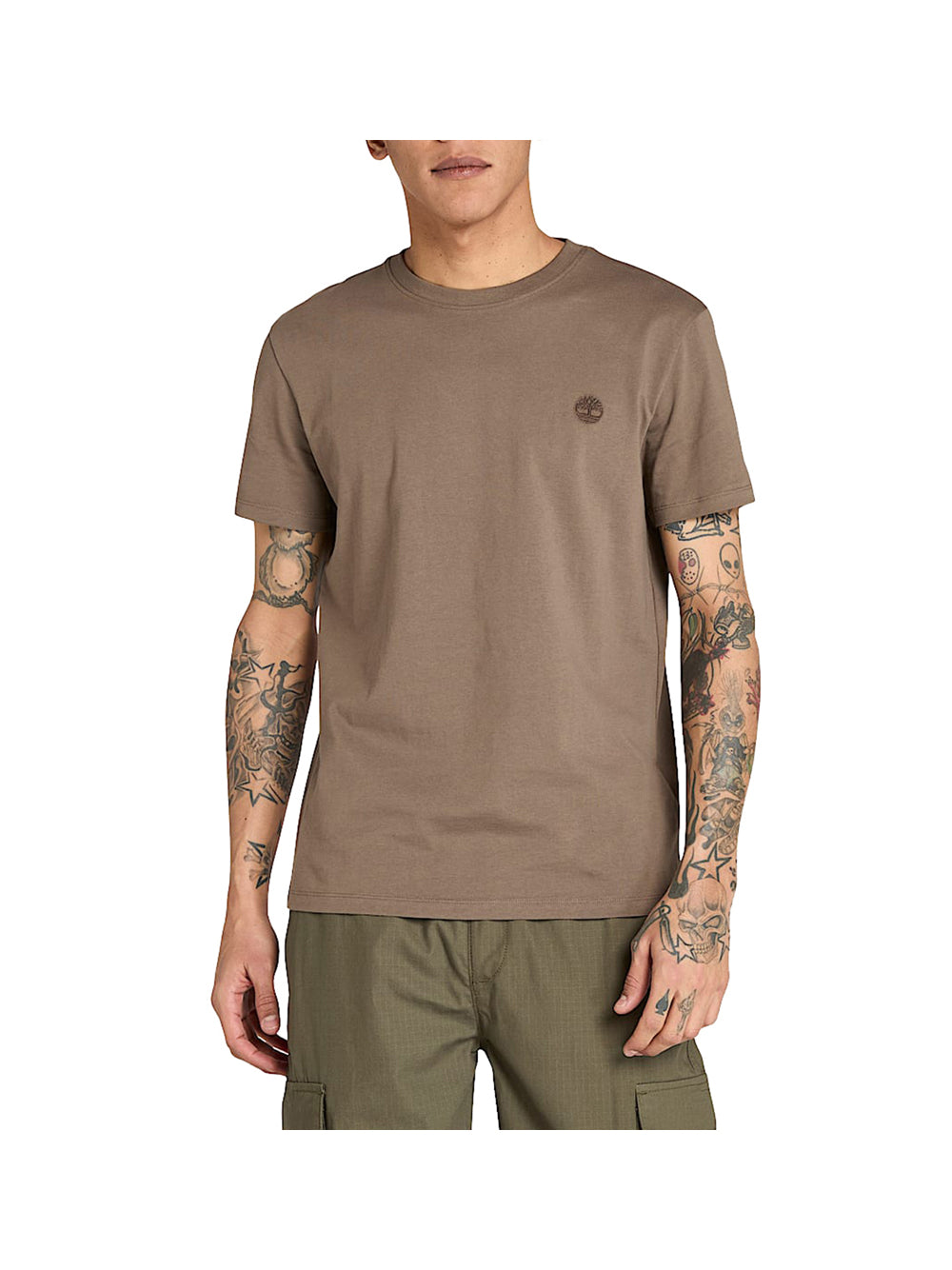 TIMBERLAND Timberland T-Shirt Uomo Marrone Marrone