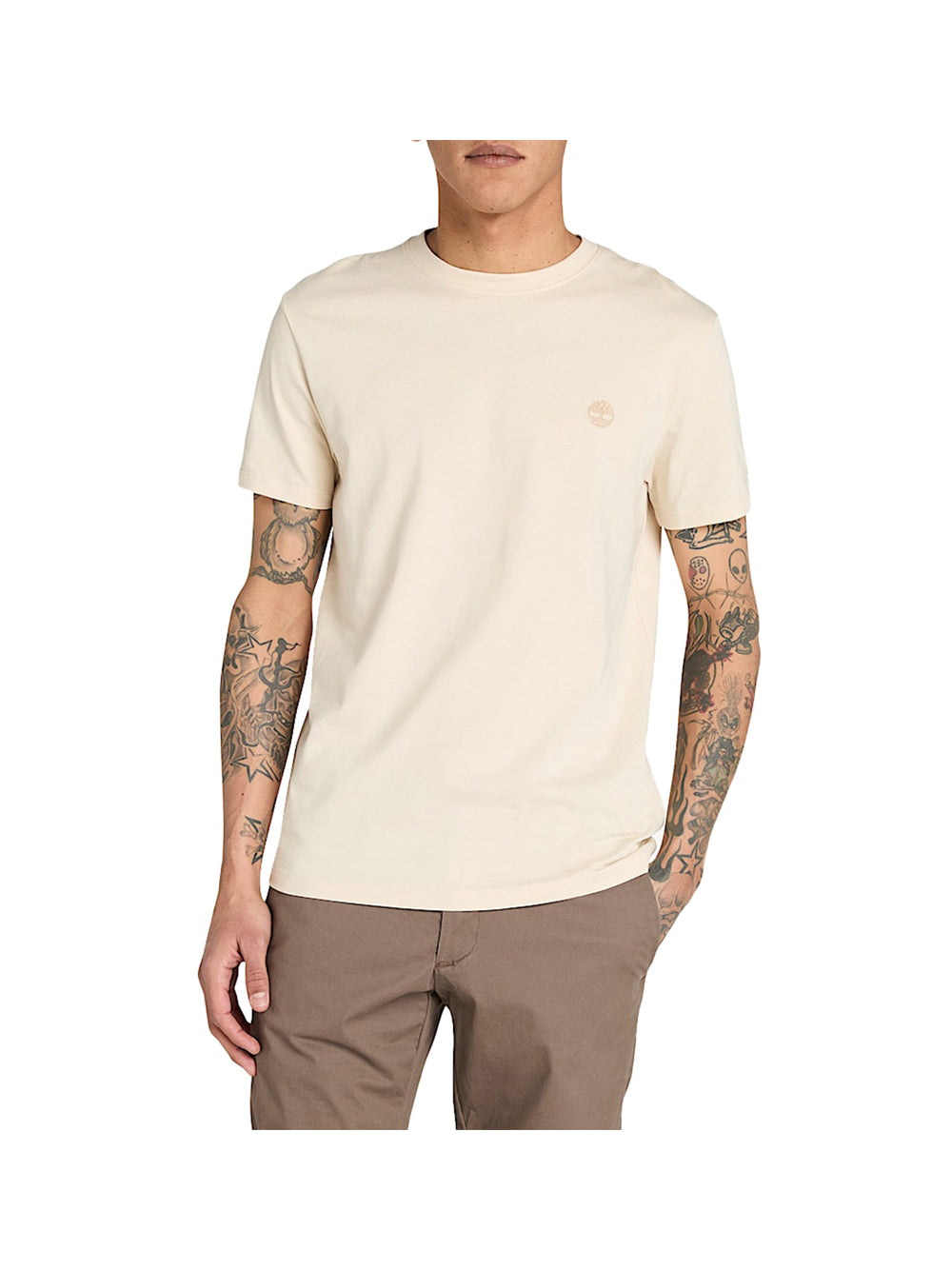 TIMBERLAND Timberland T-Shirt Uomo Beige Beige
